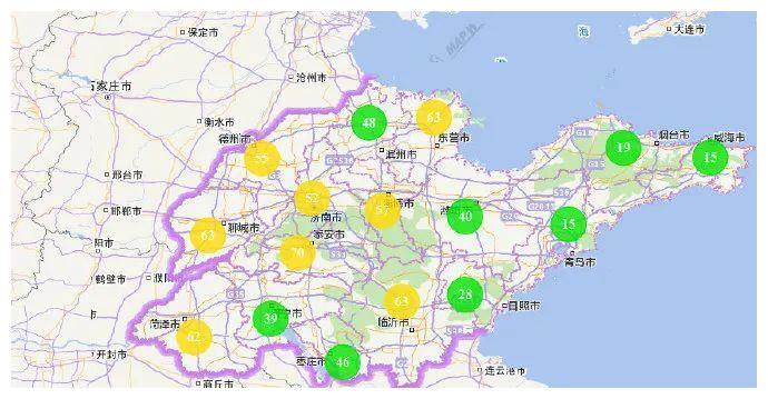 山东省环境空气质量形势预报