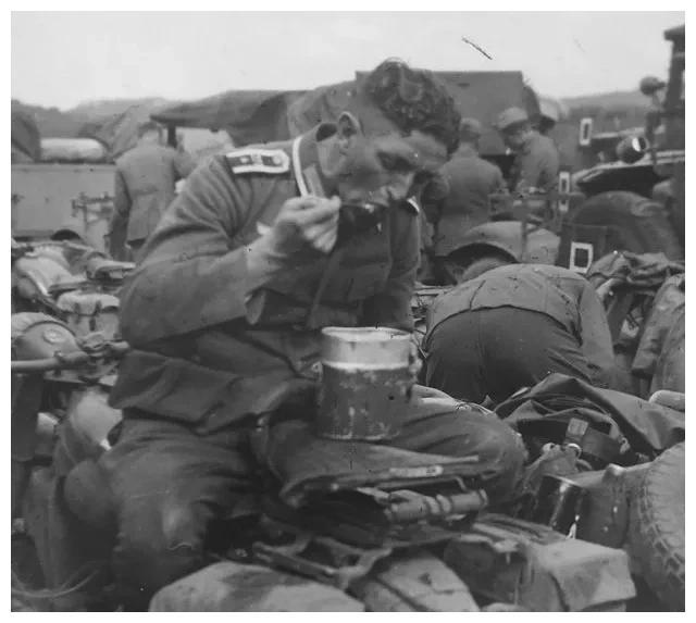 德军士兵在东线战场的战地伙食