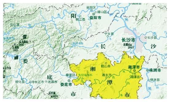 湖南省湘潭县，本来只是一个县，建国后为何会分出三个市？