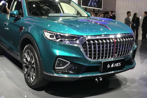 红旗再出新款SUV，首款纯电动E-HS3，百公里耗时仅6秒
