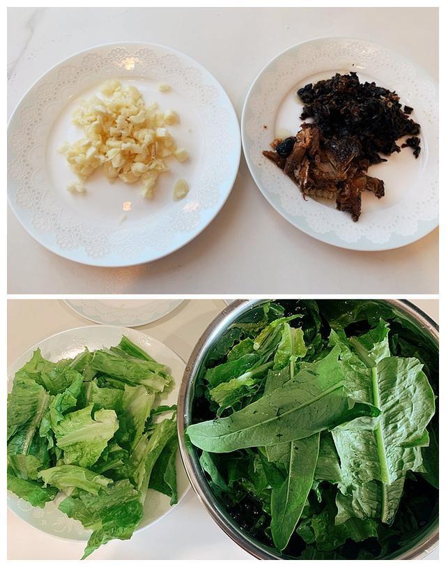 食材简单，做法简单，快速炒出清脆爽口的豆豉鲮鱼油麦菜