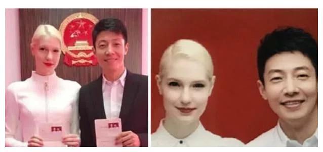 娱乐圈中明星结婚证件照都是女方在前，唯独这对夫妻，男方站前