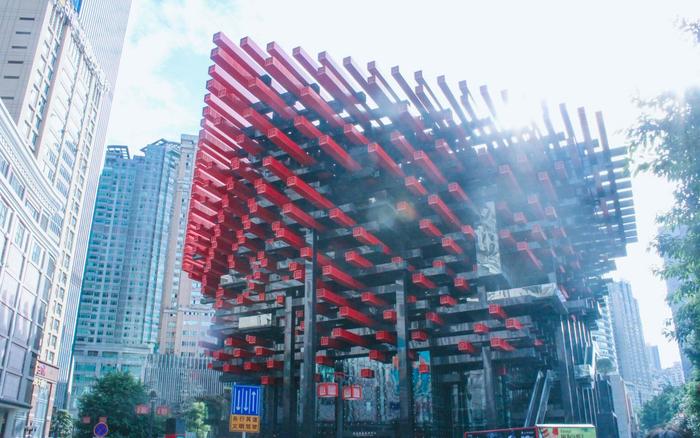 独具风格的外形，浓厚的艺术氛围，重庆国泰艺术中心