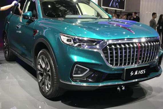 红旗再出新款SUV，首款纯电动E-HS3，百公里耗时仅6秒