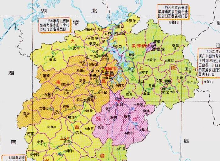 江西省一直简称赣，省会在南昌市，为何不是南方的赣州市？
