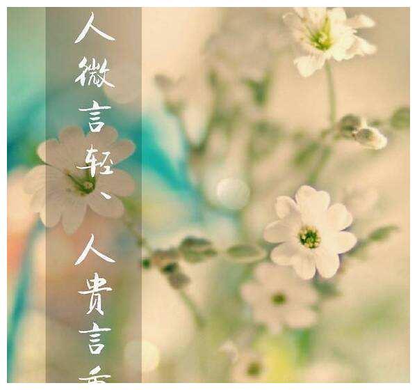 所以为人处世不能犯“人微言轻”的错误。南怀瑾先生最后说，这不是教人学滑头，而是应该知道的处世方法。