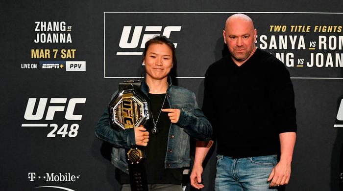 张伟丽荣获ESPN年度最佳女MMA运动员和最佳比赛