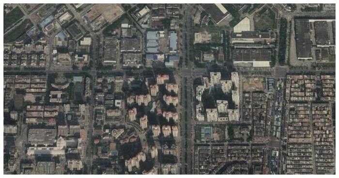 卫星上看广东东莞石龙镇：被东江环抱，是国家历史文化名镇