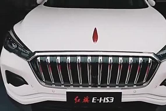 红旗首款纯电动车型红旗E-HS3实车曝光！！