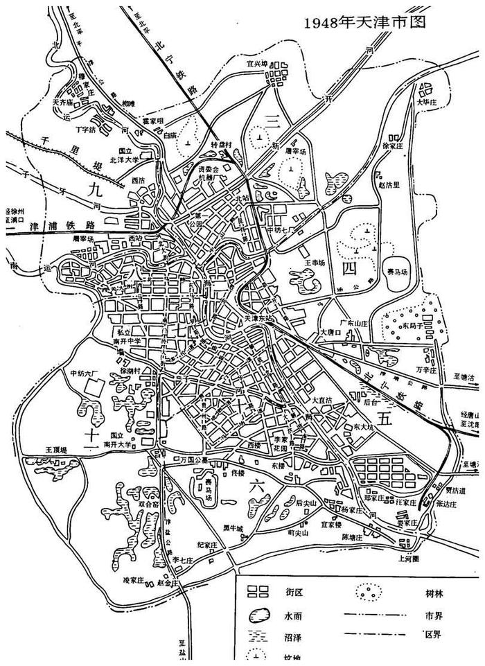 清朝天津府与今天津市相比有何区别，变大了还是变小了？