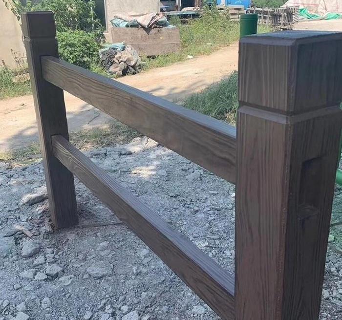预制仿木水泥栏杆是如何套定额的？