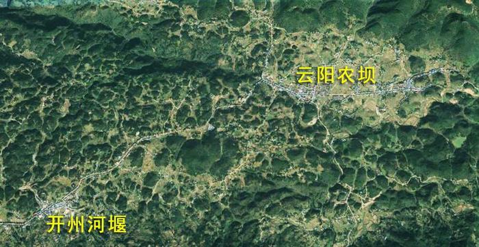 重庆云阳县的农坝镇，为何与开州区联系较为紧密？