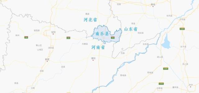 河南濮阳一个县：县城处于河北，山东，河南包围中，出村就跨省