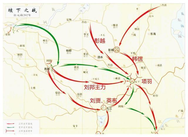 鸿沟议和后，刘邦是怎样集结六十万兵马，在垓下之战打败项羽