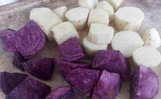 1碗淀粉1块紫薯，教你在家做芋圆，Q弹有嚼劲，全家都爱吃