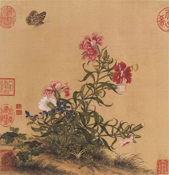 清朝九大名家的花鸟山水画，异彩纷呈