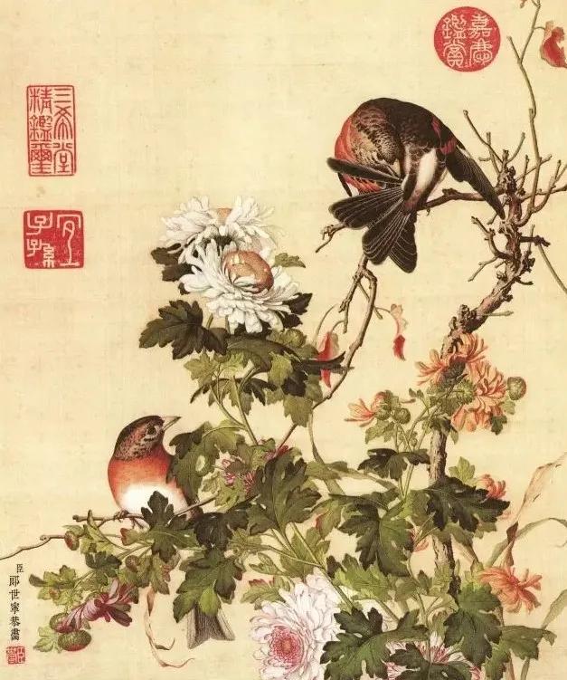 清朝九大名家的花鸟山水画，异彩纷呈