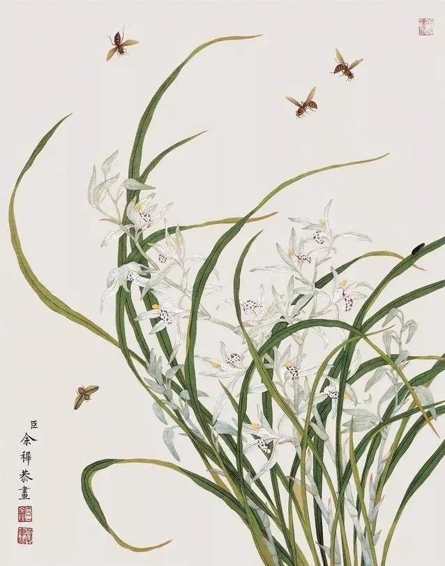 清朝九大名家的花鸟山水画，异彩纷呈