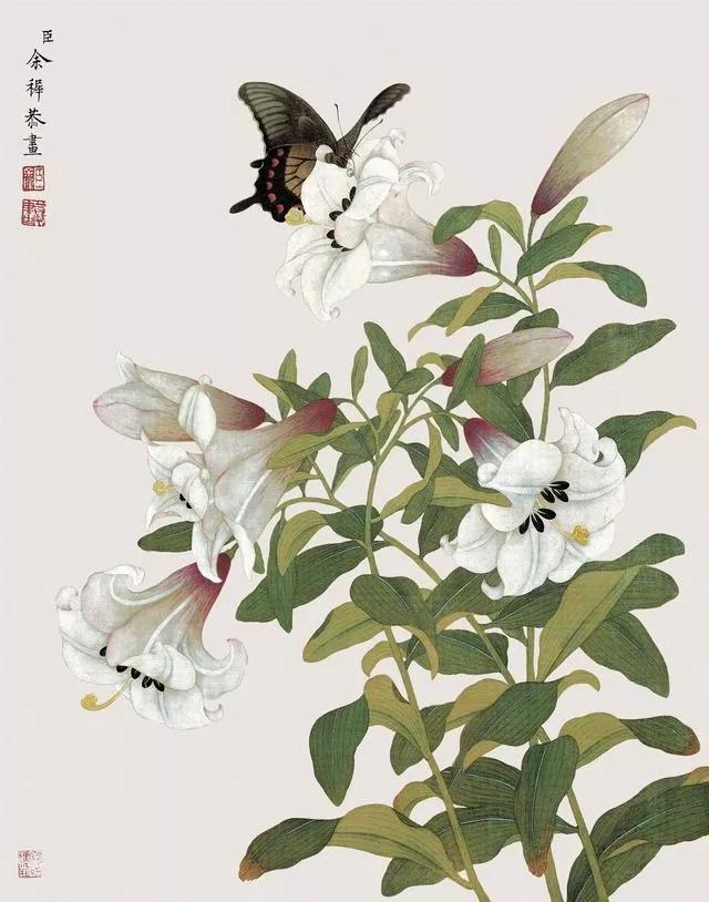 清朝九大名家的花鸟山水画，异彩纷呈