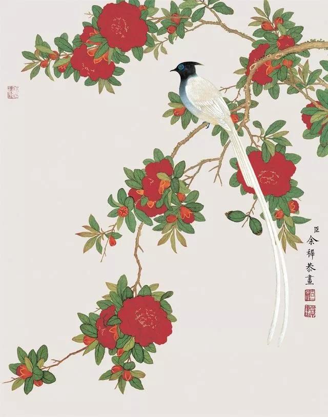 清朝九大名家的花鸟山水画，异彩纷呈