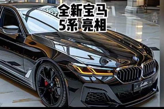 近日宝马亮相了旗下全新款5系，刚提A6，对E300 的车主要傻眼了