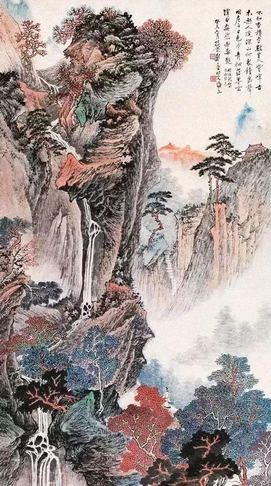 书画联盟丨民国时期：山水画家——郑午昌，作品极为罕见！