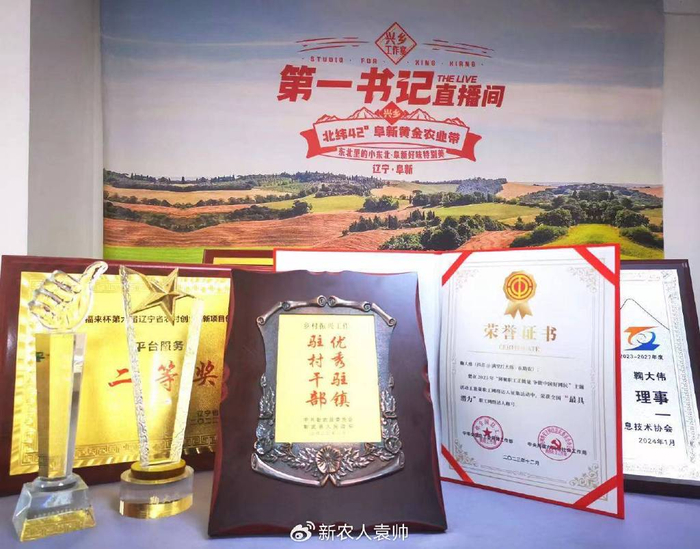 以农文旅深度融合助力乡村全面振兴|乡村|第一书记|直播间_新浪新闻