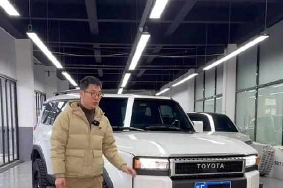 普拉多LC250TX改装轮毂轮胎，百路驰KO3获车主青睐