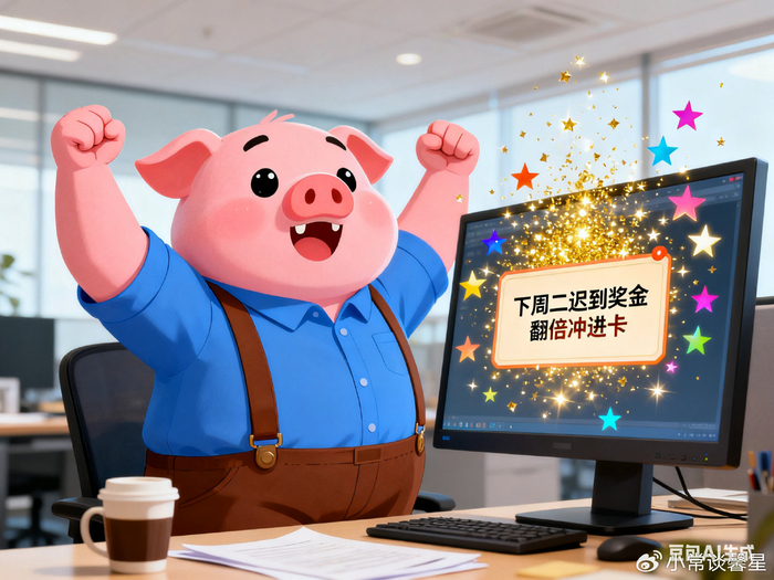 属猪人注意！下周二，“迟到奖金”翻倍到账，惊喜来袭！