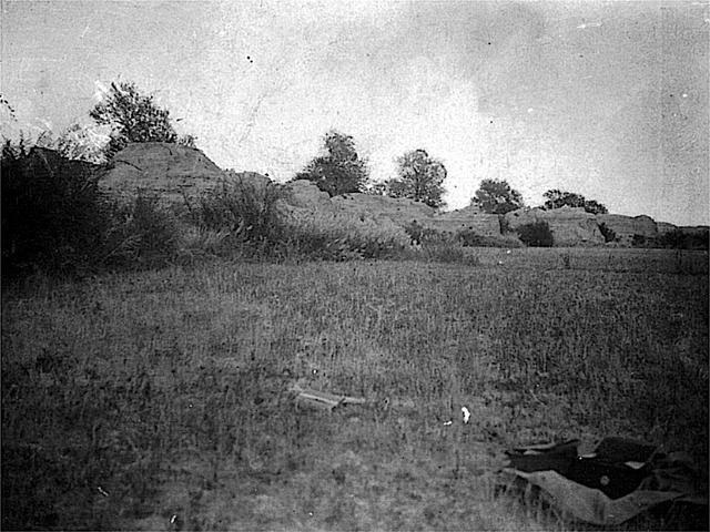 新疆吉木萨尔1908年，古代西域繁华地，彼时的北庭故城遗址