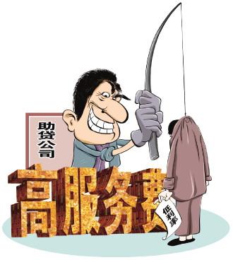 贷款10万元被收了2.9万元服务费