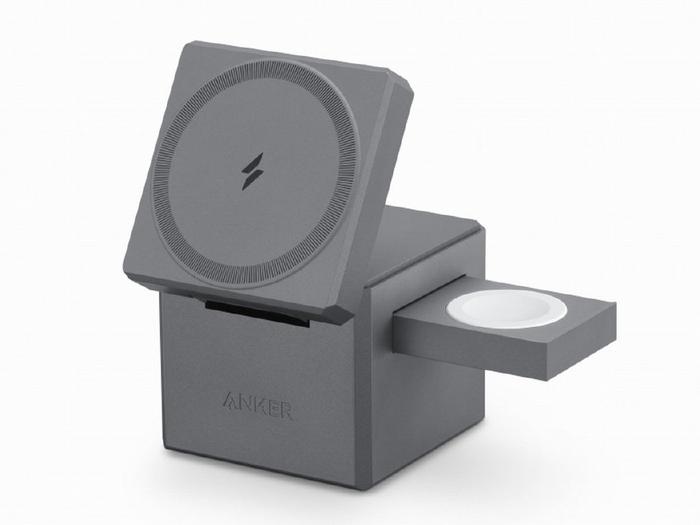 苹果认证的全家桶！ANKER 3合1 MagSafe Cube无线充电器上架苹果商城