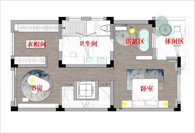 卧室内部布局：从8㎡以下再到大套间，设计师全都详细规划好了