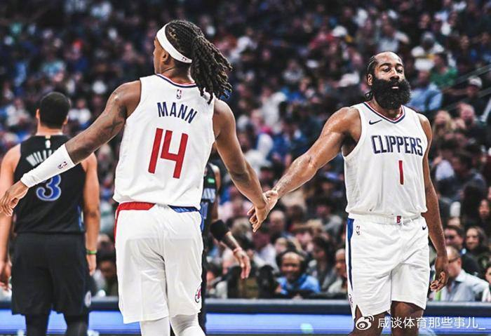  哈登加盟快船后首次亮相表现惊艳全场引发球迷热议