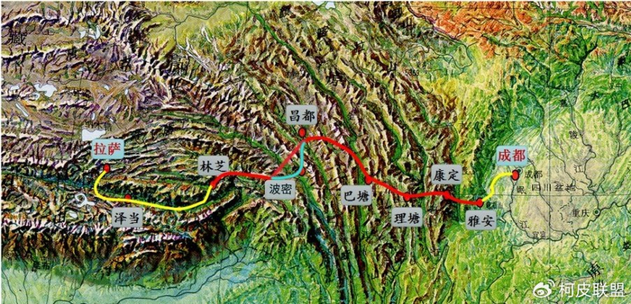 川藏铁路:穿越世界屋脊的超级工程,将如何改变高原交通格局?|成都市|西藏自治区|拉萨市|铁路建设|西藏拉萨_新浪新闻