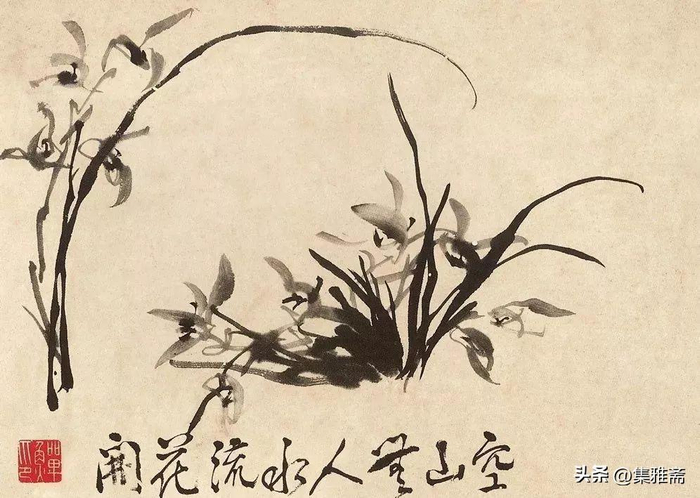 高洁典雅|历代名家笔下的梅兰竹菊(100幅)|文人画|国画|四君子|兰花|题材_新浪新闻