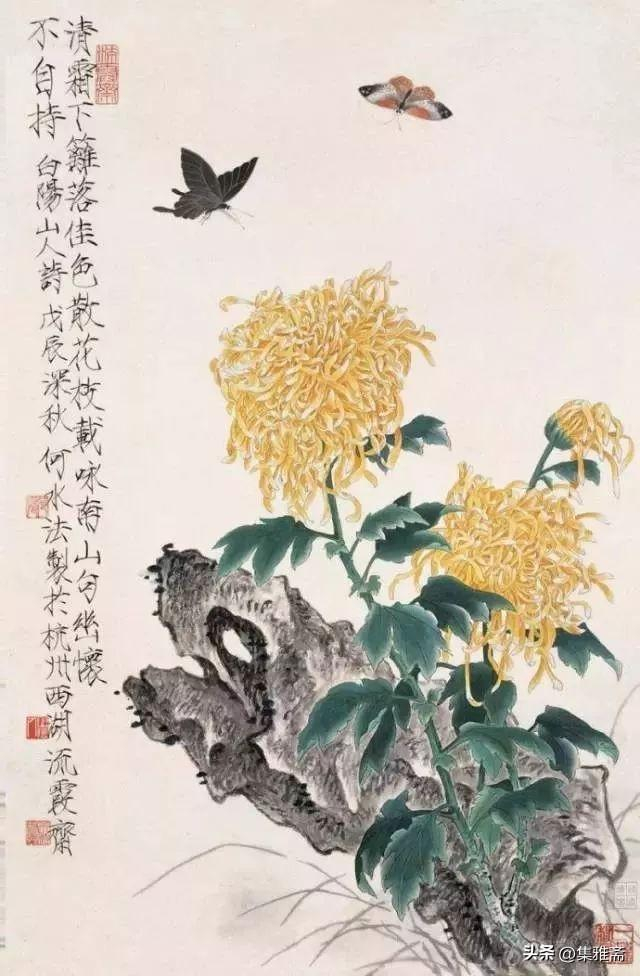 高洁典雅|历代名家笔下的梅兰竹菊(100幅)|文人画|国画|四君子|兰花|题材_新浪新闻