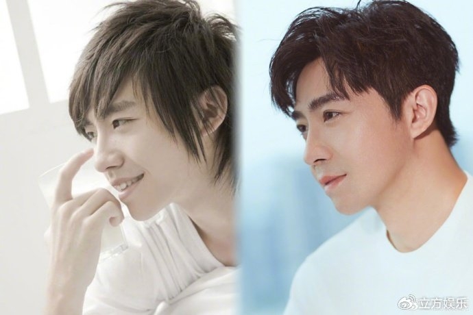 俞灏明复刻十六年前写真 晒对比照从青涩到成熟