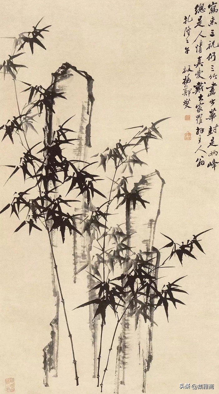 高洁典雅|历代名家笔下的梅兰竹菊(100幅)|文人画|国画|四君子|兰花|题材_新浪新闻