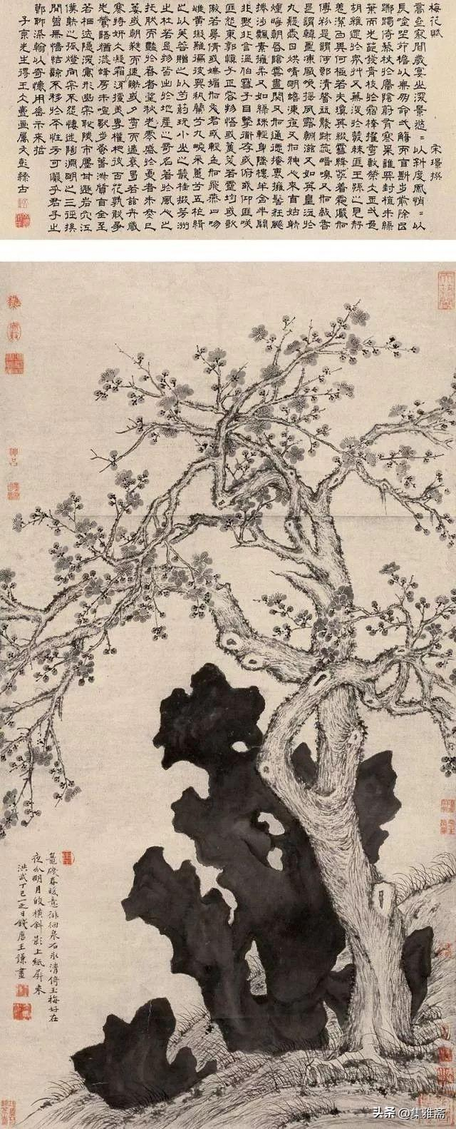 高洁典雅|历代名家笔下的梅兰竹菊(100幅)|文人画|国画|四君子|兰花|题材_新浪新闻