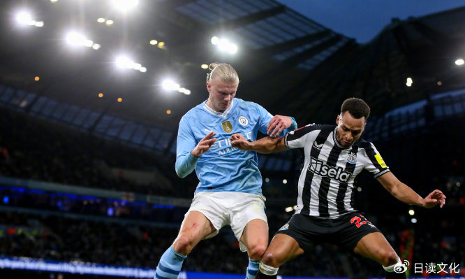 英超第12轮，纽卡斯尔联2-1曼城