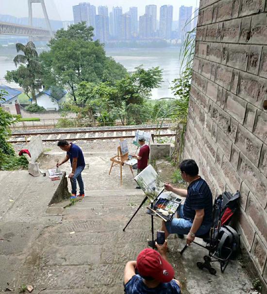 画说九龙——重庆市九龙坡区美协艺术家走进西彭、铜罐驿