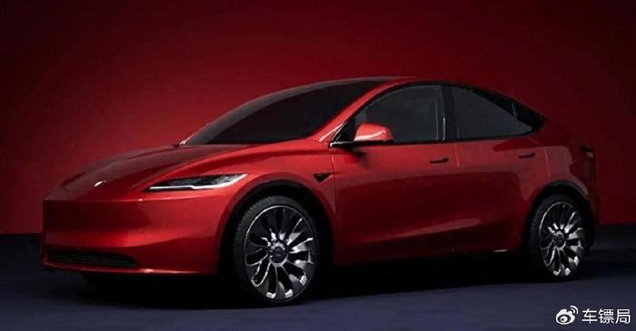 特斯拉新版Model Y实车亮相，内外都有变化，预计将于今年10月生产