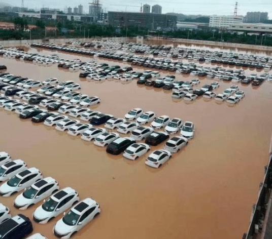 广州暴雨又上热搜，不是所有泡水车都可以理赔？买二手车要更小心