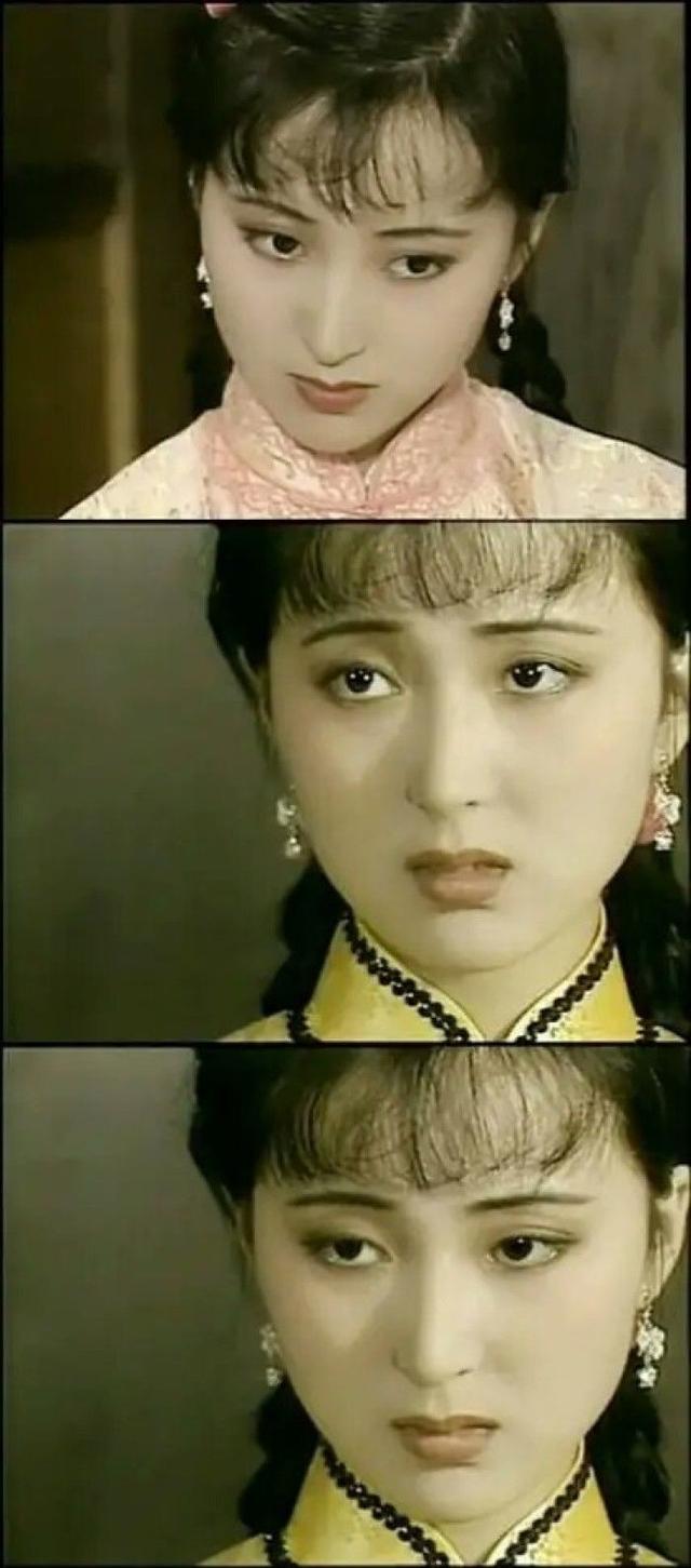 陈晓旭 说陈晓旭不好看的，看看《家春秋》里的她，花容月貌不