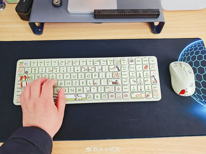 为什么使用压力套装轻薄静音，打字无压力，超可爱BOW MK392三模键鼠套装评测_https://www.jmylbn.com_新闻资讯_第6张