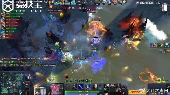 【DOTA2-梦幻联赛S22： XG2-0击败spirit！】