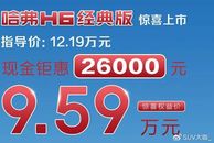 哈弗H6再推经典版，限时抢购价9.59万元，值得入手吗？