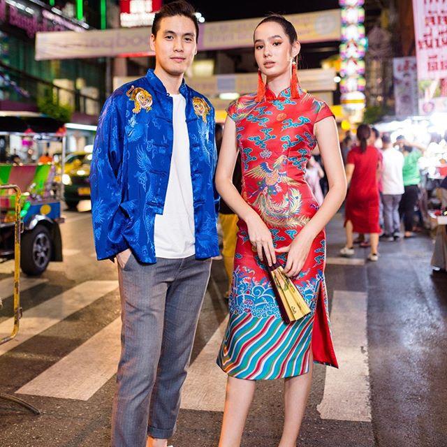 曼谷唐人街上的旗袍美女，带给你一抹异域风情的旗袍韵味