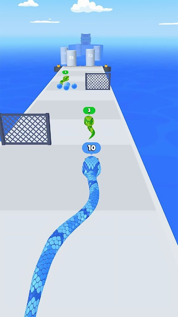 Freeplay贪吃蛇跑酷游戏《Snake Run Race》让真实的蛇跑酷